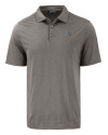 View image 7: New England Patriots NFL Helmet Cutter & Buck Coastline Recycled Double Peached Mens Polo Elemental Grey Mannequin