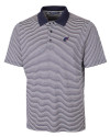 Arizona Cardinals Americana Cutter & Buck Forge Tonal Stripe Stretch Mens Big and Tall Polo Liberty Navy Mannequin Thumbnail Image