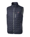 Carolina Panthers Americana Cutter & Buck Rainier PrimaLoft® Mens Big and Tall Eco Insulated Full Zip Puffer Vest Anthracite Melange Mannequin Thumbnail Image