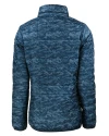 Texas Rio Grande Valley Vaqueros Cutter & Buck Rainier PrimaLoft® Womens Eco Insulated Full Zip Printed Puffer Jacket Dark Navy Mannequin Back Thumbnail Image