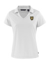 Army Black Knights Cutter & Buck Daybreak Eco Recycled Womens V-neck Polo White Mannequin Thumbnail Image