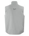 Chicago Bears Mono Cutter & Buck Charter Eco Full-Zip Mens Big & Tall Vest Polished Medium Gray Mannequin Back Thumbnail Image