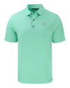 Chicago Bears Monochromatic Cutter & Buck Forge Recycled Four-Way Stretch Mens Polo Fresh Mint Heather Mannequin Thumbnail Image