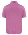 Los Angeles Chargers Mono Cutter & Buck Forge Eco Stretch Recycled Mens Polo Gelato Heather Mannequin Back Thumbnail Image