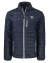 Chicago Bears Mono Cutter & Buck Rainier PrimaLoft® Mens Eco Insulated Full Zip Puffer Jacket Dark Navy/Silver Mannequin Thumbnail Image