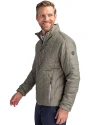 Indianapolis Colts Mono Cutter & Buck Rainier PrimaLoft® Mens Eco Insulated Full Zip Puffer Jacket Poplar Melange Side Thumbnail Image