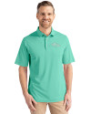 Baltimore Ravens Mono Cutter & Buck Virtue Eco Pique Recycled Mens Polo Fresh Mint Front Thumbnail Image