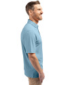 Detroit Lions Mono Cutter & Buck Virtue Eco Pique Recycled Mens Polo Atlas Light Blue Side Thumbnail Image