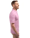 Seattle Seahawks Mono Cutter & Buck Virtue Eco Pique Stripe Recycled Mens Polo Gelato Fuchsia Side Thumbnail Image