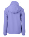 Chicago Bears Mono Cutter & Buck Charter Eco Recycled Womens Full-Zip Jacket Hyacinth Mannequin Back Thumbnail Image