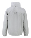 Los Angeles Chargers Mono Cutter & Buck Charter Eco Recycled Womens Full-Zip Jacket Polished Medium Gray Mannequin Back Thumbnail Image