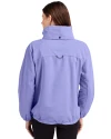 Kansas City Chiefs Mono Cutter & Buck Charter Eco Recycled Womens Full-Zip Jacket Hyacinth Back Thumbnail Image