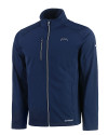 Los Angeles Chargers Mono Cutter & Buck Evoke Softshell Recycled Full Zip Mens Jacket Navy Blue Mannequin Thumbnail Image