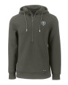 Chicago Bears Mono Cutter & Buck Roam Epic Versatility Half Zip Recycled Mens Hooded Pullover Poplar Mannequin Thumbnail Image