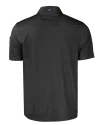 Seattle Seahawks Mono Cutter & Buck Pike Eco Tonal Geo Print Stretch Recycled Mens Big & Tall Polo Black Mannequin Back Thumbnail Image
