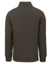 Chicago Bears Monochromatic Cutter & Buck Roam Recycled Buttery-Soft Knit Mens Quarter Zip Jacket Poplar Mannequin Back Thumbnail Image