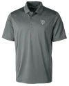 Chicago Bears Mono Cutter & Buck Prospect Eco Textured Stretch Recycled Mens Short Sleeve Polo Elemental Grey Mannequin Thumbnail Image