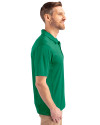 Philadelphia Eagles Historic -  Cutter & Buck Prospect Eco Textured Stretch Recycled Mens Short Sleeve Polo Kelly Green Side Thumbnail Image