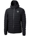 View image 3: Chicago Bears Monochromatic Cutter & Buck Mission Ridge   Repreve® Recycled Insulated Puffer Mens Full Zip Jacket Black Mannequin