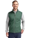 Cutter & Buck Mainsail Sweater-Knit Mens Full Zip Vest HH_PRO_HG 1 Thumbnail Image