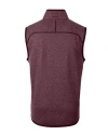 Cutter & Buck Mainsail Sweater-Knit Mens Full Zip Vest BRH_MANNB_HG 1 Thumbnail Image