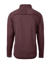 Cutter & Buck Mainsail Sweater-Knit Mens Half Zip Pullover Jacket BRH_MANNB_HG 1 Thumbnail Image