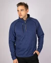 Cutter & Buck Mainsail Sweater-Knit Mens Half Zip Pullover Jacket TBH PRO_HG 1 Thumbnail Image