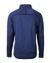 Cutter & Buck Mainsail Sweater-Knit Mens Half Zip Pullover Jacket TBH_MANNB_HG 1 Thumbnail Image