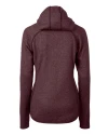 Cutter & Buck Mainsail Sweater-Knit Hoodie Womens Full Zip Jacket BRH_MANNB_HG 1 Thumbnail Image