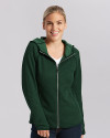 Cutter & Buck Mainsail Sweater-Knit Hoodie Womens Full Zip Jacket HH PRO_HG 3 Thumbnail Image