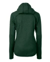 Cutter & Buck Mainsail Sweater-Knit Hoodie Womens Full Zip Jacket HH_MANNB_HG 1 Thumbnail Image