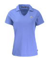 Miami Dolphins Mono Cutter & Buck Daybreak Eco Recycled Womens V-neck Polo Hyacinth Mannequin Thumbnail Image