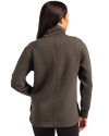 Denver Broncos Mono Cutter & Buck Roam Epic Versatility Full Zip Recycled Womens Jacket Poplar Back Thumbnail Image