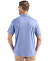 Washington Commanders Monochromatic Cutter & Buck Coastline Recycled Double Peached Mens Polo Hyacinth Back Thumbnail Image