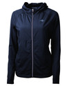 James Clemens High School Cutter & Buck Adapt Eco Knit Hybrid Recycled Womens Full Zip Jacket NVBU_MANN_HG 1 Thumbnail Image