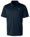 James Clemens High School Cutter & Buck Prospect Eco Textured Stretch Recycled Mens Short Sleeve Polo NVBU_MANN_HG 1 Thumbnail Image