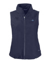 James Clemens High School Cutter & Buck Charter Eco Recycled Full-Zip Womens Vest NVBU_MANN_HG 1 Thumbnail Image