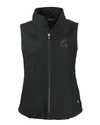 View image 1: Mountain Brook High School - Cutter & Buck Charter Recycled Packable Womens Full Zip Vest Black Mannequin
