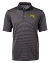 Mountain Brook High School Cutter & Buck Virtue Eco Pique Micro Stripe Recycled Mens Big & Tall Polo BLEG_MANN_HG 1 Thumbnail Image