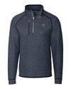 James Clemens High School Cutter & Buck Mainsail Sweater-Knit Mens Big and Tall Half Zip Pullover Jacket LNH_MANN_HG 1 Thumbnail Image