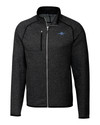 James Clemens High School Cutter & Buck Mainsail Sweater-Knit Mens Big and Tall Full Zip Jacket CCH_MANN_HG 1 Thumbnail Image