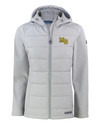 Mountain Brook High School Cutter & Buck Evoke Hybrid Eco Softshell Recycled Full Zip Womens Hooded Jacket CNC_MANN_HG 1 Thumbnail Image