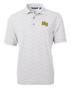 Mountain Brook High School Cutter & Buck Virtue Eco Pique Botanical Print Recycled Mens Polo POL_MANN_HG 1 Thumbnail Image