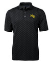 Mountain Brook High School Cutter & Buck Virtue Eco Pique Tile Print Recycled Mens Polo BL_MANN_HG 1 Thumbnail Image