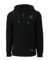 Mountain Brook High School - Cutter & Buck Roam Eco Half Zip Recycled Mens Hooded Pullover BL_MANN_HG 1 Thumbnail Image