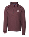 Marjory Stoneman Douglas High School Cutter & Buck Mainsail Sweater-Knit Mens Half Zip Pullover Jacket BRH_MANN_HG 1 Thumbnail Image