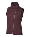 Marjory Stoneman Douglas High School -  Cutter & Buck Mainsail Sweater Knit Womens Asymmetrical Vest BRH_MANN_HG 1 Thumbnail Image