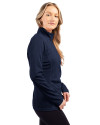 Clique Ice Pique Womens Half Zip Tech Pullover DN PROS_HG 5 Thumbnail Image