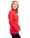 Clique Ice Pique Womens Half Zip Tech Pullover RD PROS_HG 1 Thumbnail Image