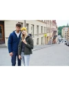View image 7: Clique Equinox Insulated Softshell Mens Full Zip Hooded Jacket Royal Blue Lifestyle